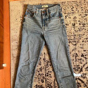 Madewell Light Wash size 23 High Waist Perfect Vintage Jean